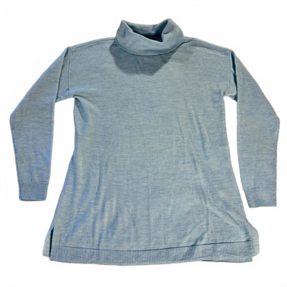 Talbots Women's 100% Merino Wool Pullover Mock Turtleneck Sweater Size SP Preppy