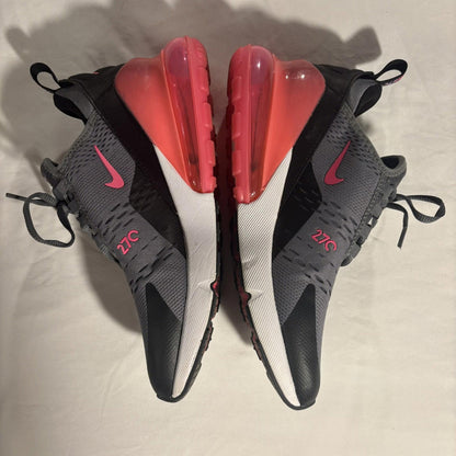 Nike Airmax 270 Smoke Grey/ Hyper Pink Sneakers 943345-031- SZ 7Y- 8.5 W