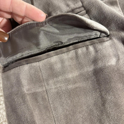 J. Crew Velvet Schoolboy 2 Button Blazer SZ 6 Workwear Classic Preppy Taupe