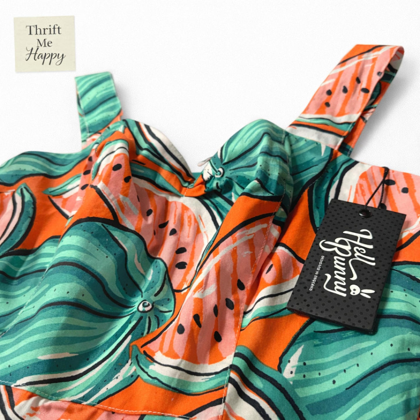 Hell Bunny Watermelon Print Extra Small - XS - Sundress NWT