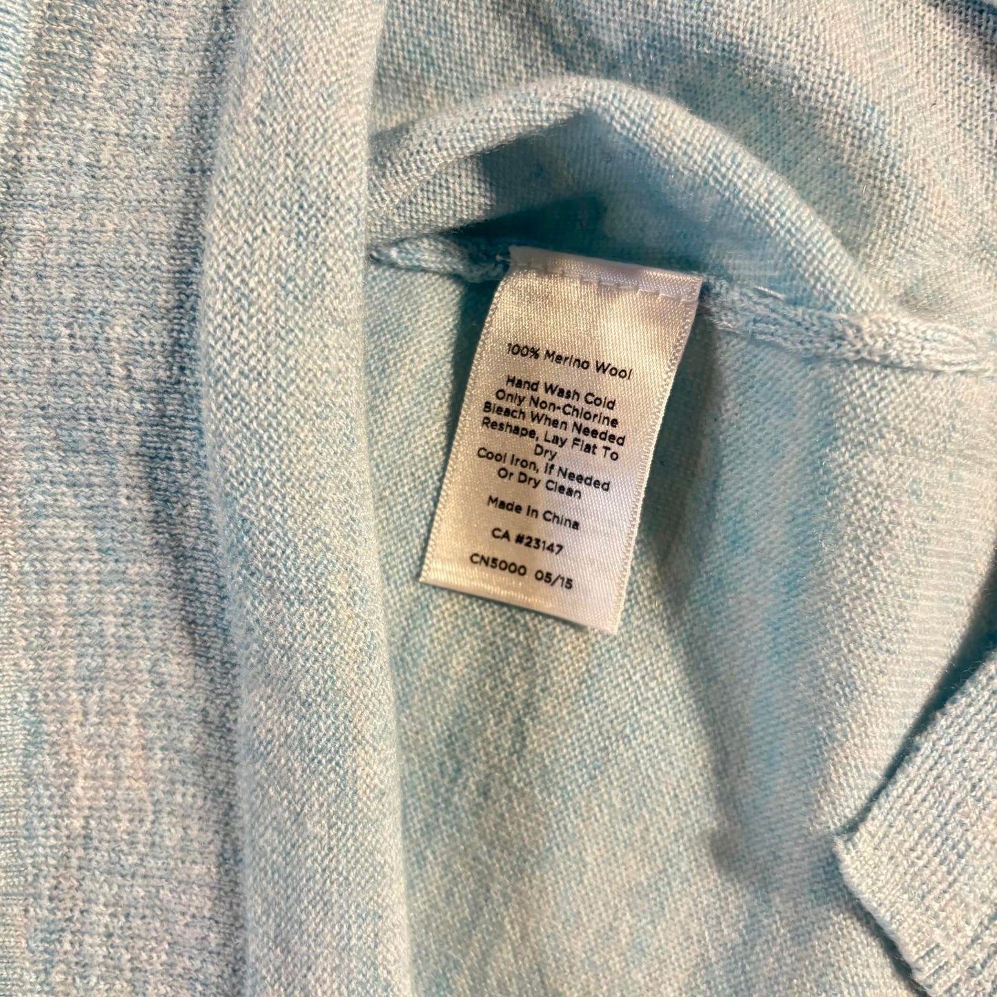 Talbots Women's 100% Merino Wool Pullover Mock Turtleneck Sweater Size SP Preppy