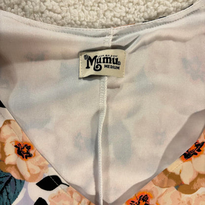 Show Me Your Mumu Kylie Mini Dress Girly Steel Magnolia V Neck Womens Size M