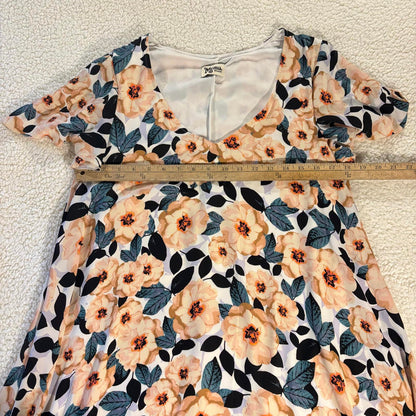 Show Me Your Mumu Kylie Mini Dress Girly Steel Magnolia V Neck Womens Size M