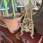 Vintage Ornate Brass Easel Display Stand Victorian Antique