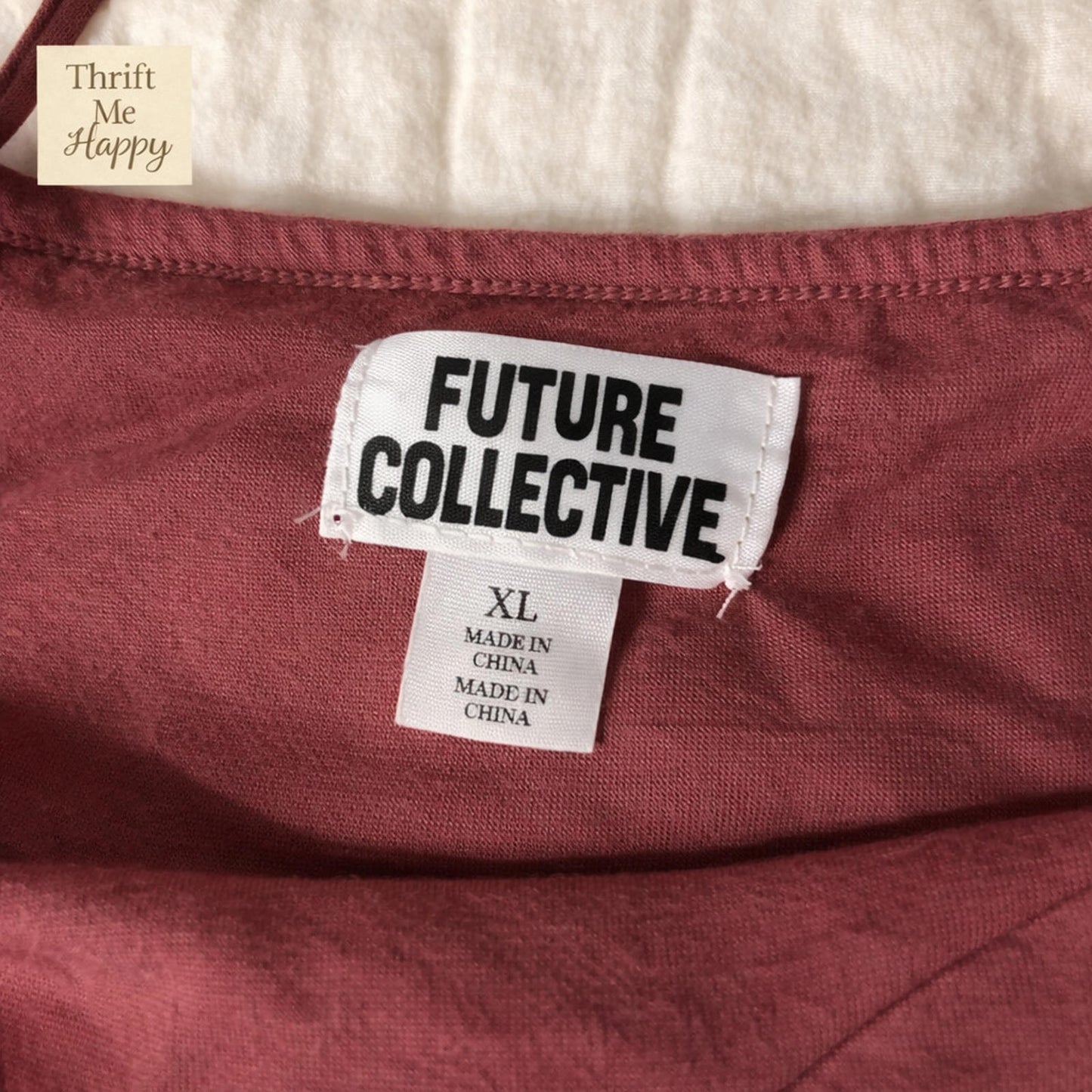 Future Collective Boho Women's Mauve Flowy Romantic Maxi Dress -Size XL