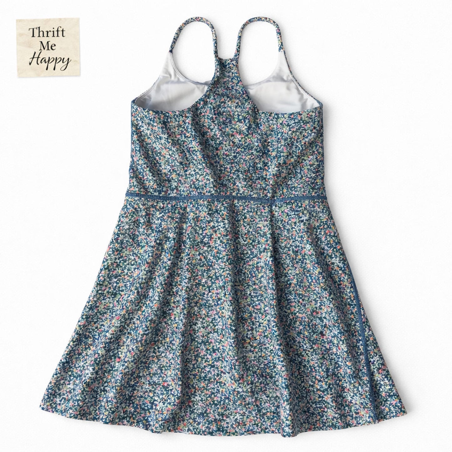 Sage Collective Women's Floral Print Workout Dress - Size Small - S -