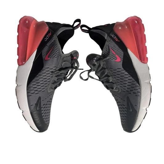 Nike Airmax 270 Smoke Grey/ Hyper Pink Sneakers 943345-031- SZ 7Y- 8.5 W