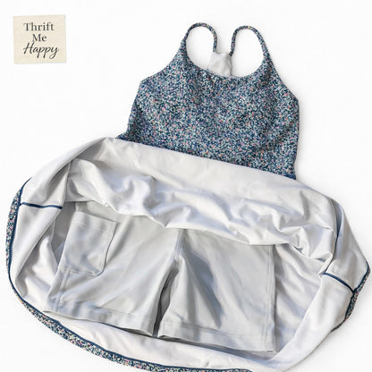 Sage Collective Women's Floral Print Workout Dress - Size Small - S -