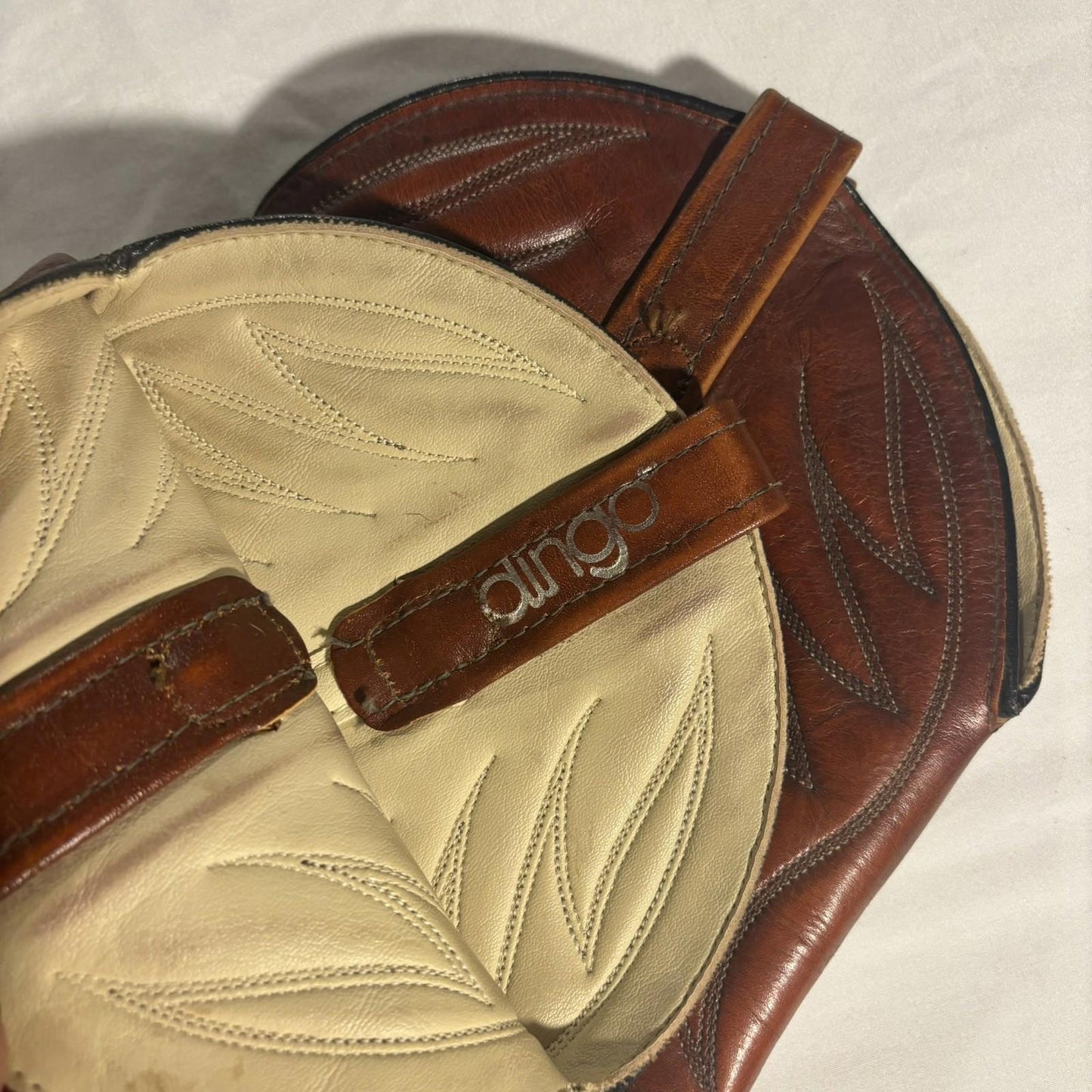 Women's Dingo Vintage Dark Rust/Brown Cowboy Western Boots Size 9.5 M