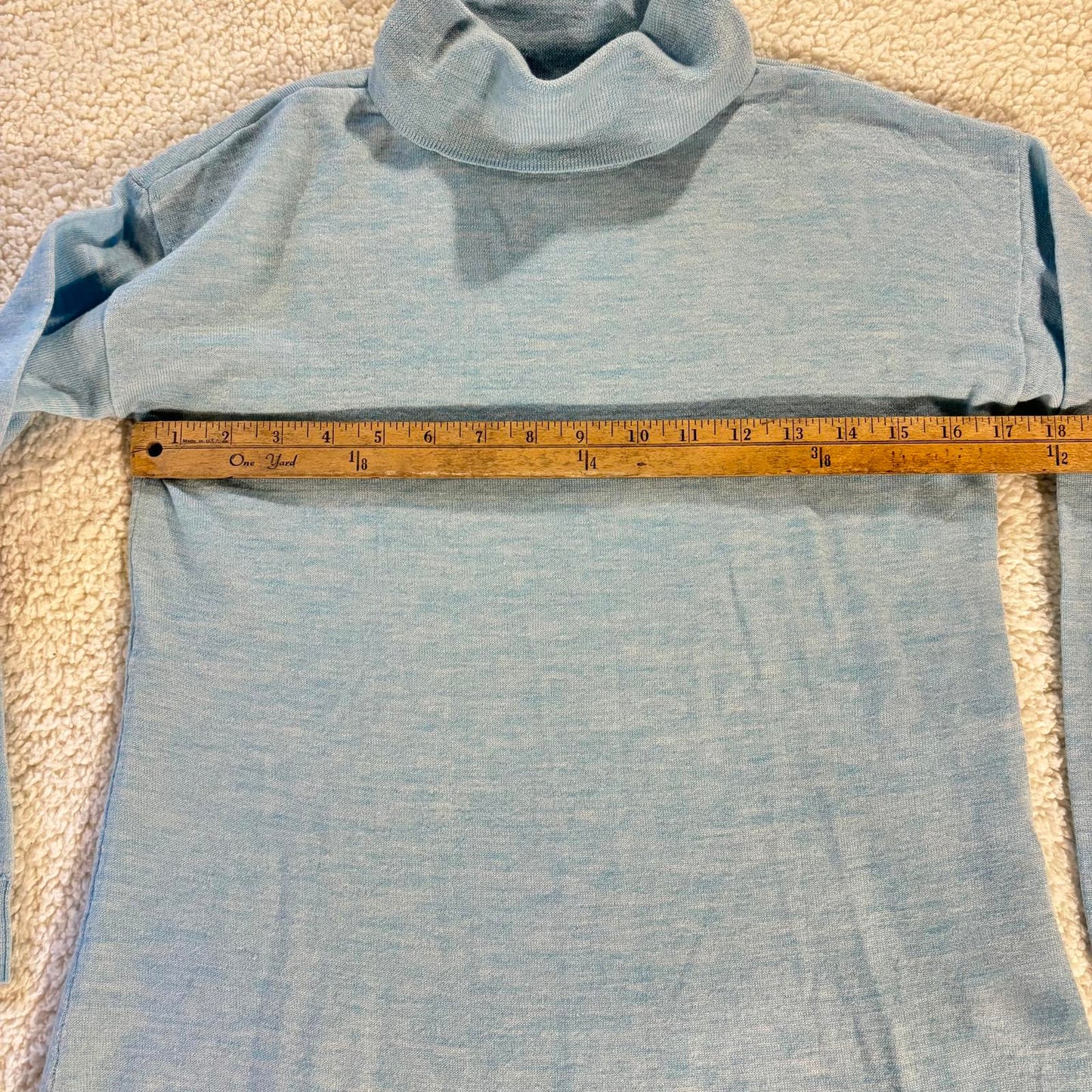 Talbots Women's 100% Merino Wool Pullover Mock Turtleneck Sweater Size SP Preppy